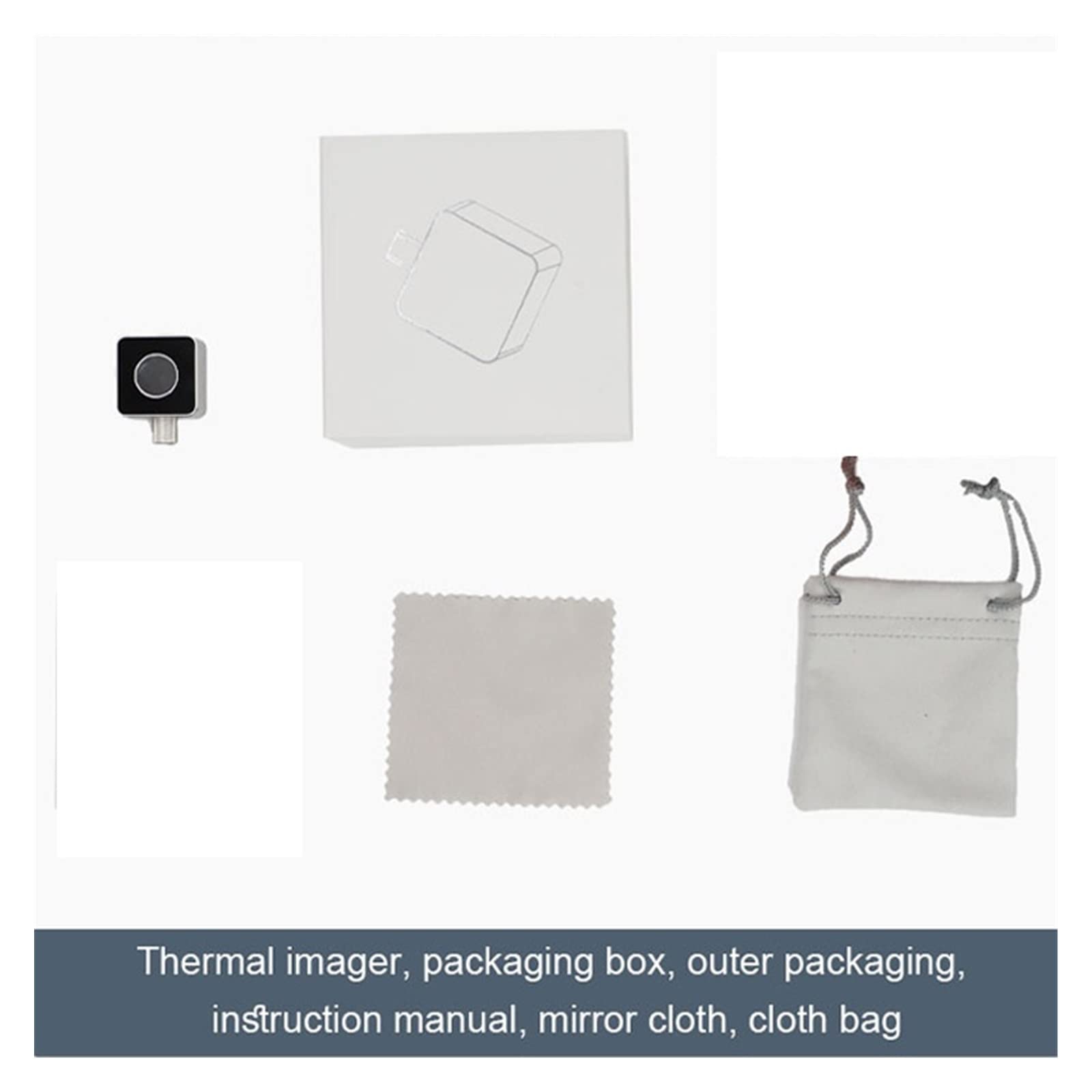 Cámara termográfica portátil Cámara térmica móvil for teléfono Inspección industrial Detección de pérdida de calor Cámara termográfica infrarroja con análisis de PC y grabación de vídeo(328A)