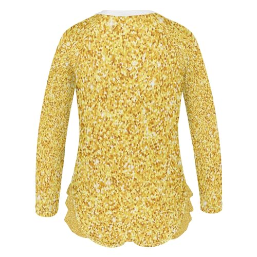 Baby Girl Bathing Suit Long Sleeve UPF 57+ One Piece Toddler Swimsuit3