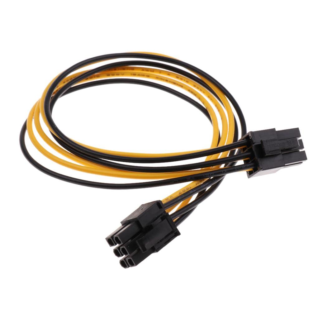 CALANDIS Pci-E 6Pin Male to 6Pin Male Power Extendion Splitter Cable Pcie Pci Express-picture-27