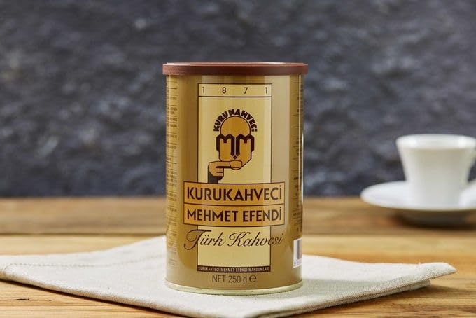 Turecka kawa Kurukahveci Mehmet Efendi Mokka 250 g 6-pak