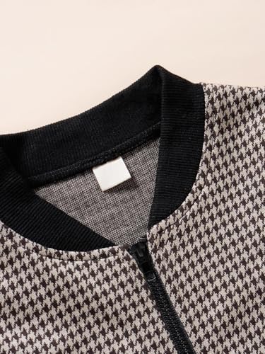 Toddler Girls Hoodie Dark Khaki Sweatsuits Pants Fall Spring Tracksuit Sportswear Long Sleeve Pullover Pants Sets4