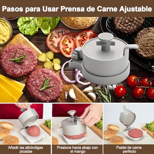 Consejos y reviews para comprar Molde hamburguesas al mejor precio. 23 Imagen adicional