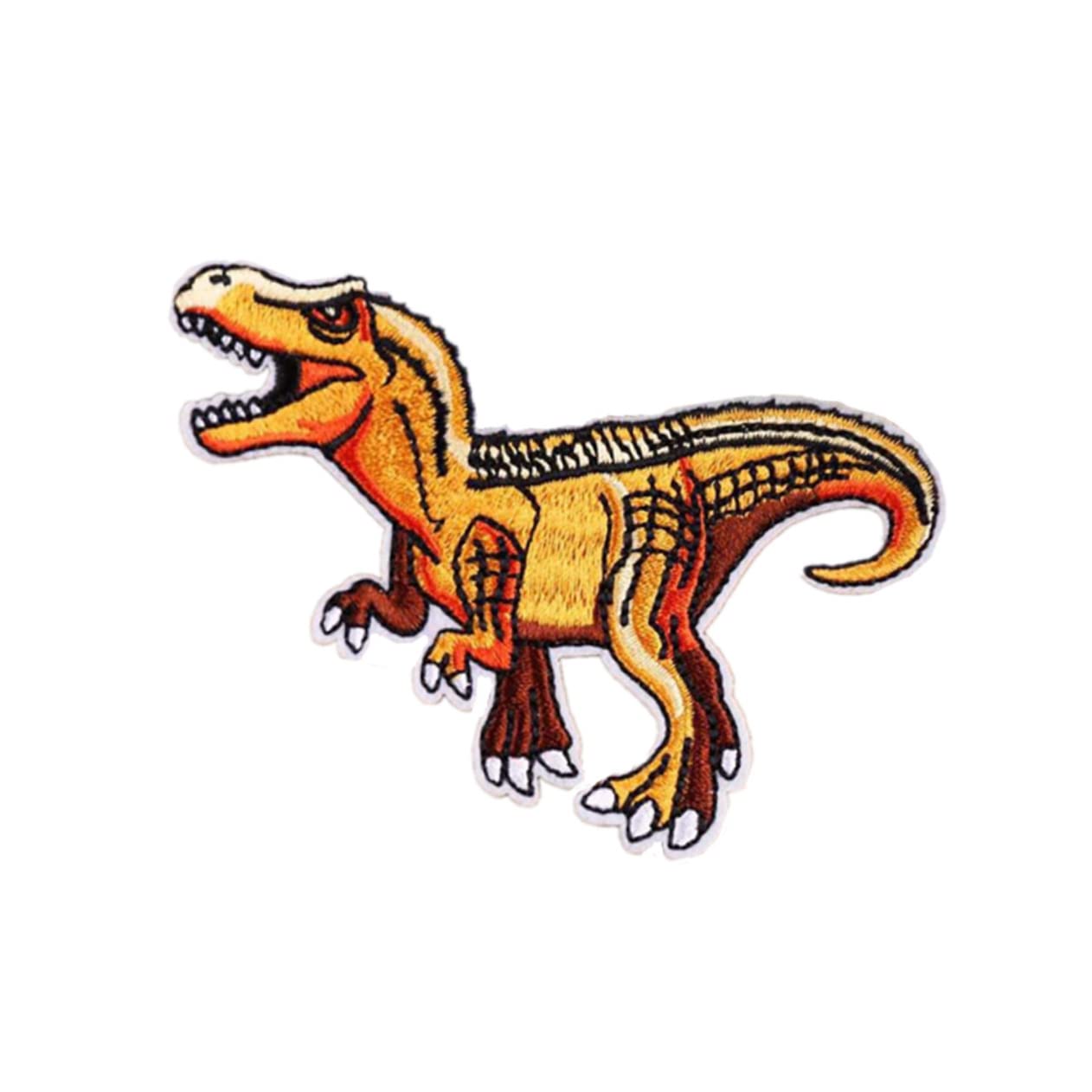 STOBOK 42stücke Dinosaurier Aufnäher Teilig Cartoon Stickerei Patches Für Junge Mädchen Zum Aufbügeln Kleidung Jeans Und Taschen Kreative Dekoration Für -projekte
