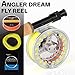 ANGLER DREAM pre-loaded (1/2WT 3/4WT 5/6WT 7/8WT) Fly Reel with Line Combo Aluminum Alloy Large Arbor Fly Fishing Reels Weight Forward Fly Line with Braided Backing Tapered Leader