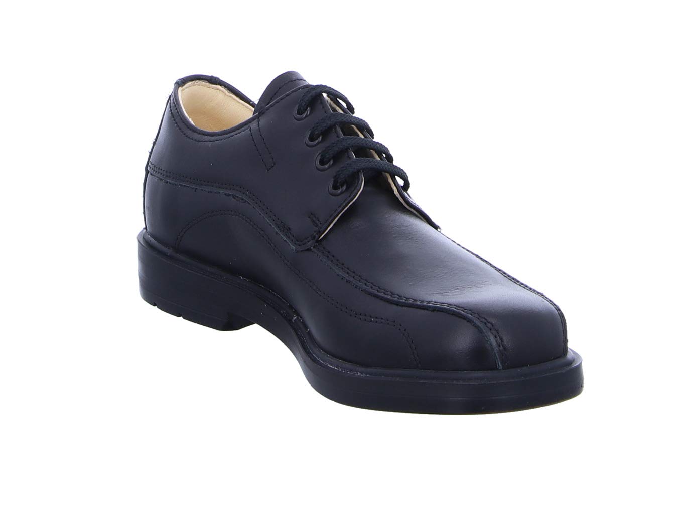 Däumling 700011-S-70 - Sandalias de Vestir de Piel para niño Negro Clipper Schwarz, Color Negro, Talla 33