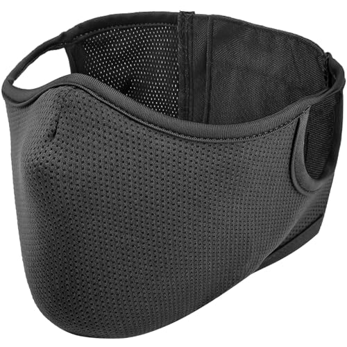 Tactical Airsoft Mask Breathable Half Face Mesh for Shooting Paintball & Survival Military Mask for...