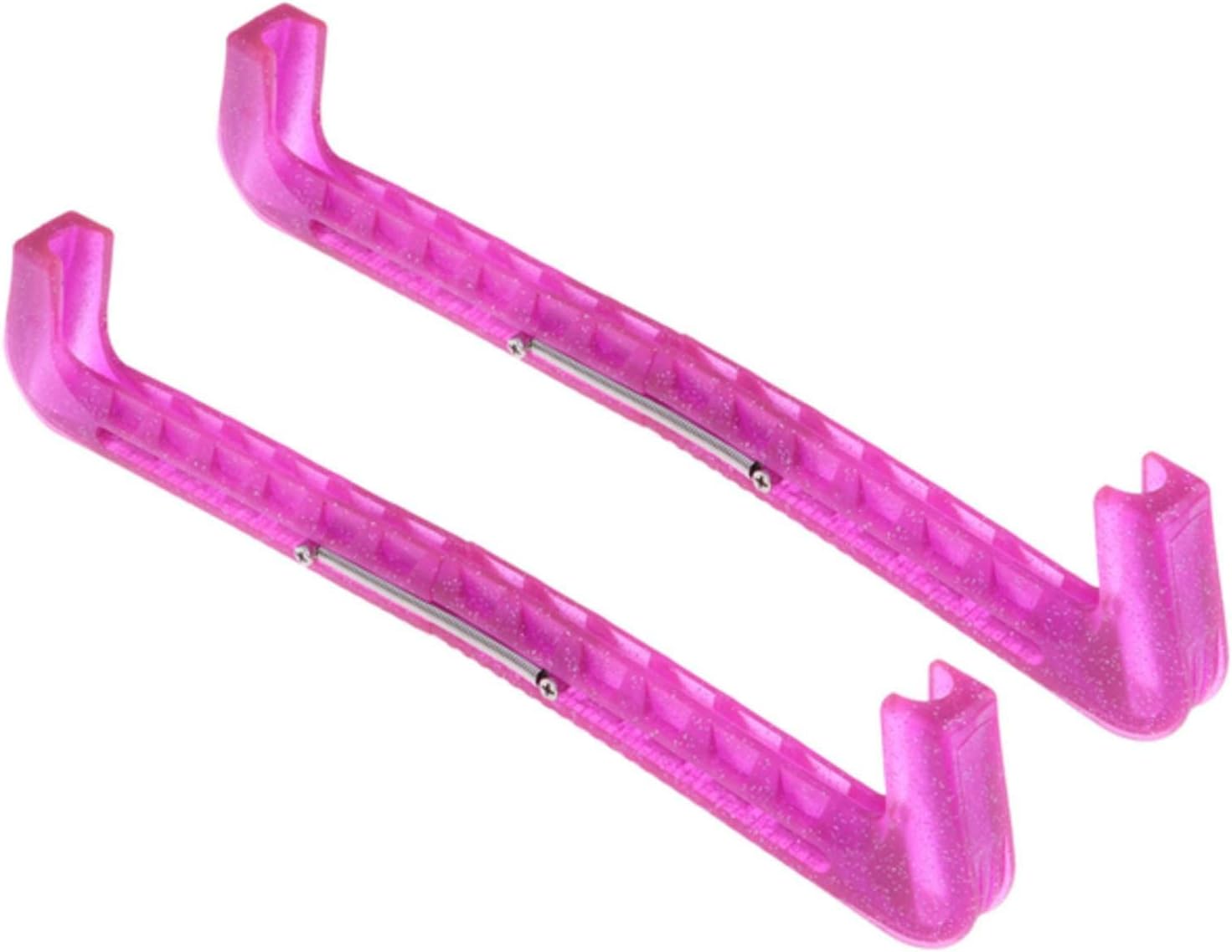 NC 2pcs Soft Plastic Ice Hockey Figure Skate Blade Guard Cover Protectorfor Women Men Youth Kids