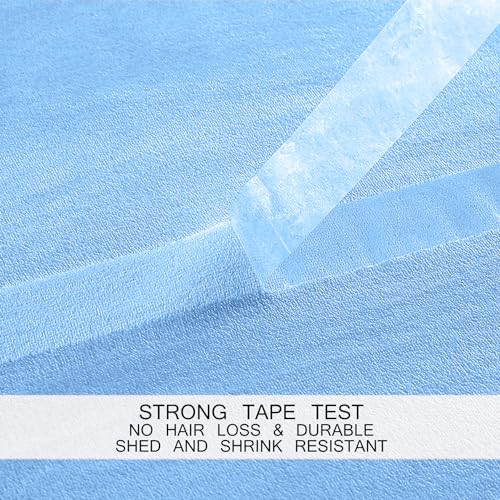 Soft Travel Size Throw for All Season Warm Fuzzy Microplush Lightweight Thermal Fleece Summer Autumn Fall Winter Spring Blankets for Bed Couch Sofa,50x60 Inches,Washed Blue - Thumbnail 4