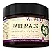 ecoLove - Deep Conditioning Hair Mask for Dry Damaged Hair & Color Treated Hair with Organic Blueberry Grape & Lavender Vegan & Cruelty Free Hair Treatment Mask 11.8fl Oz 350ml