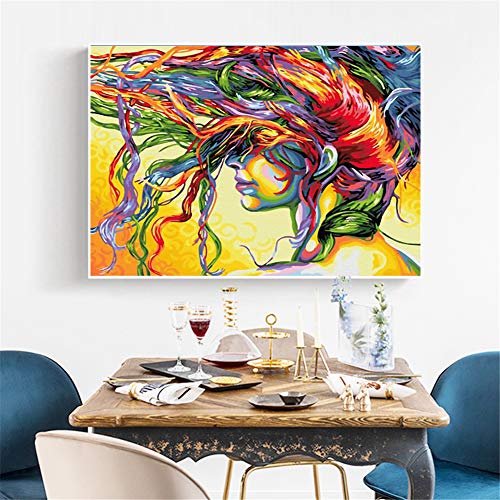 Komidea - Kit per pittura con i numeri, motivo