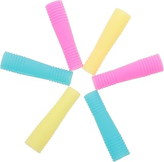Beavorty 6Pcs Pinças Tesoura Proteção Protetor De Unhas Pinças De Cílios Protetor De Cílios Para Cílios Pinças De Unhas Cobertura Acessórios De Enxerto De Cílios Capas De Tesoura De