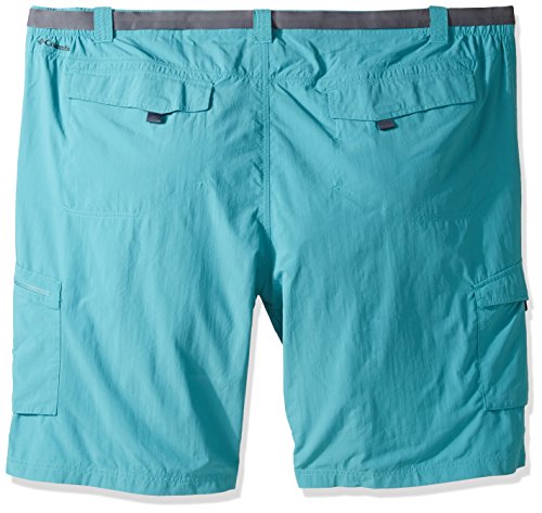 Image of Columbia Men's Regular Fit Shorts (AM4723 Cypress Heather Camo Print 40)