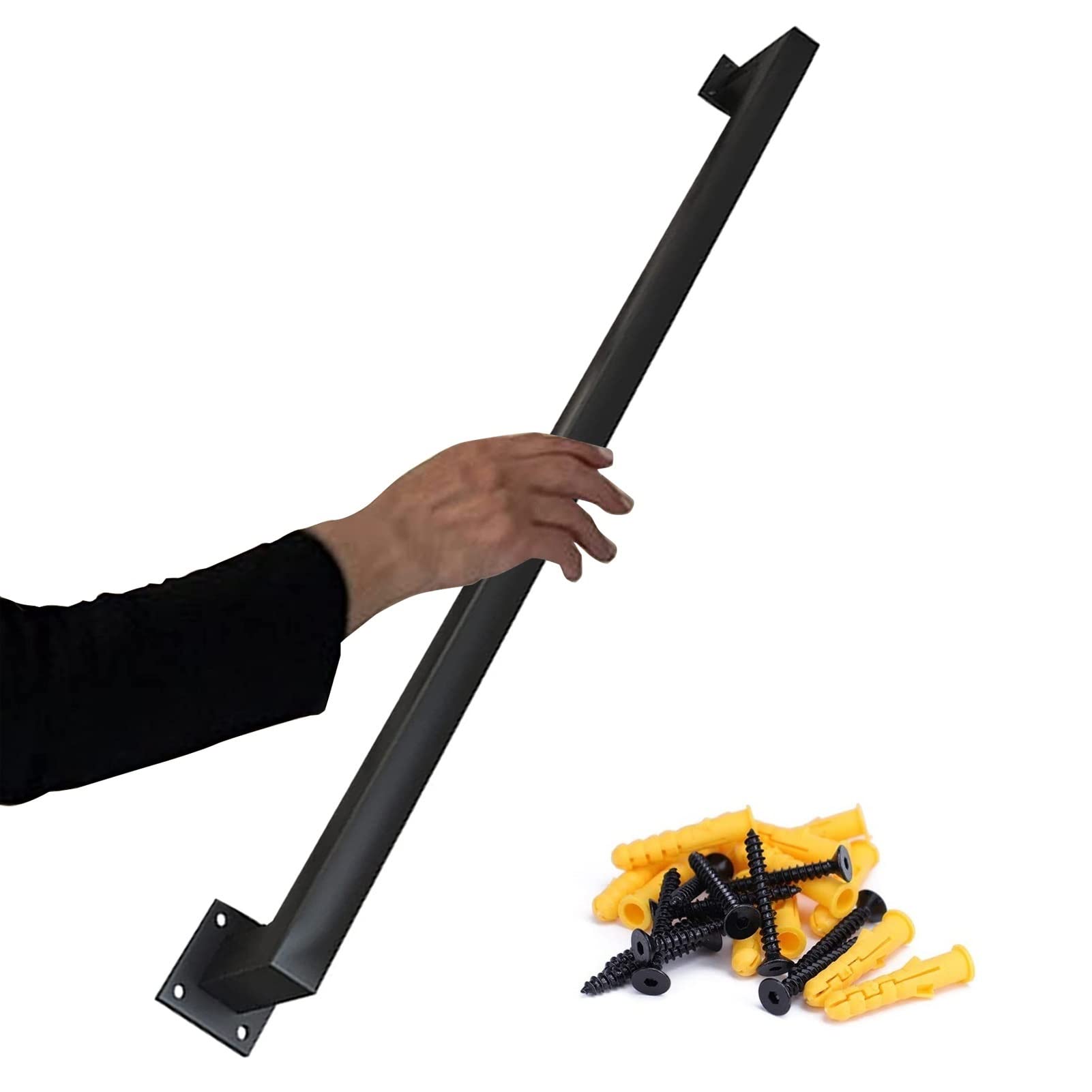 Kit de support de rampe d'escalier intérieur et extérieur robuste pour toute la famille