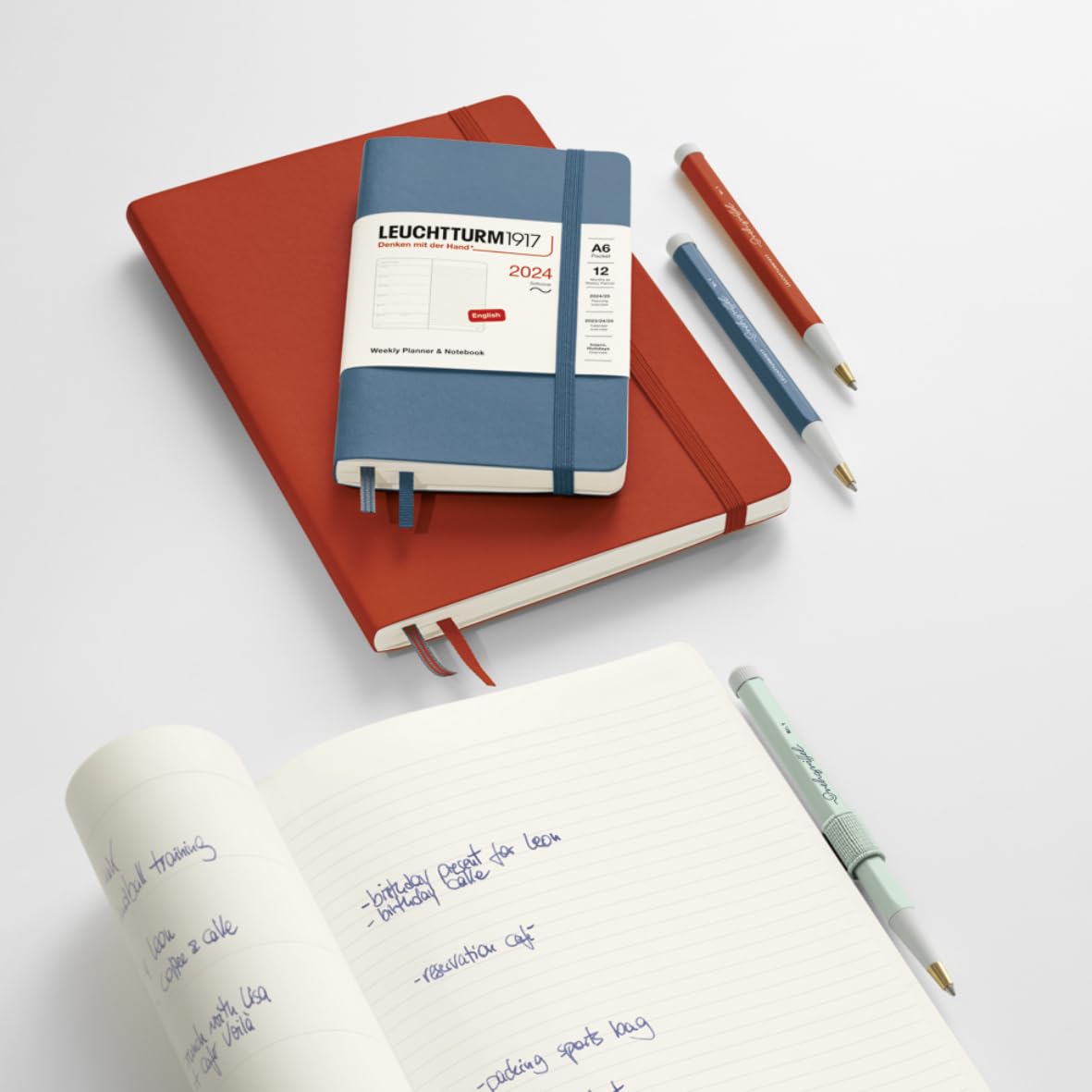 Leuchtturm1917 A5 Medium Notitieboek Softcover dotted Indigo
