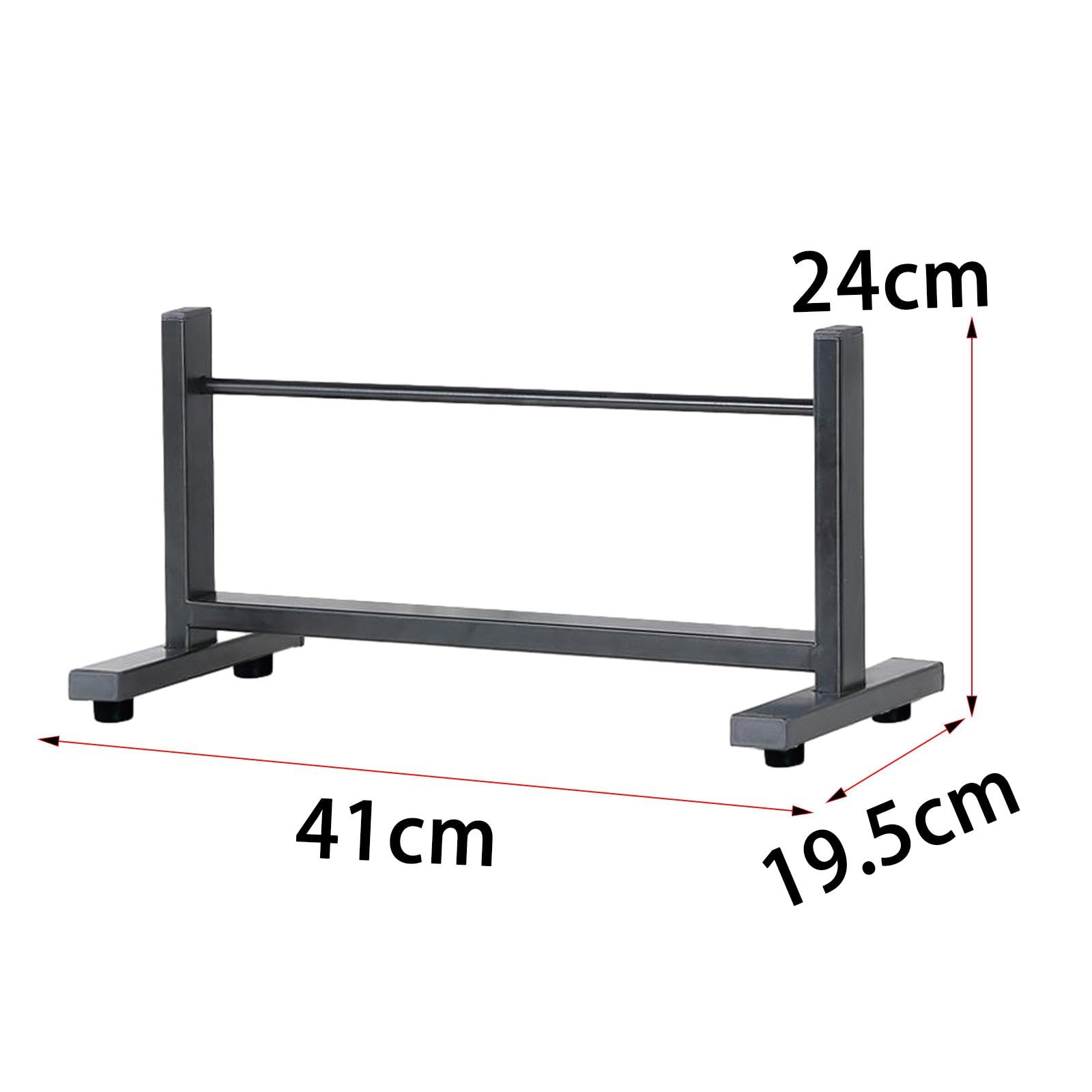 Ribbon Organizer Porta Rotoli Nastri Supporto Dispenser Fili Stand Ferro Funzione Organizzazione Adatto per Artigianato Cucito Decorazione Casa, 1 Livello