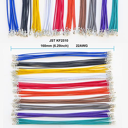 Conector KK paso 2.5mm con cables pre-crimpados 22AWG miniatura 3
