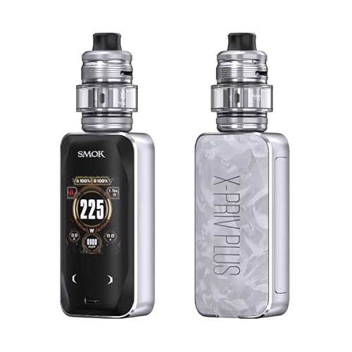 XbN X-PRIV Plus GbNXvC vX X^[^[Lbg dq^oR Mod Kit TF-D Sub-ohm Tank 225W 5.5ml Vape xCv (White Shell)