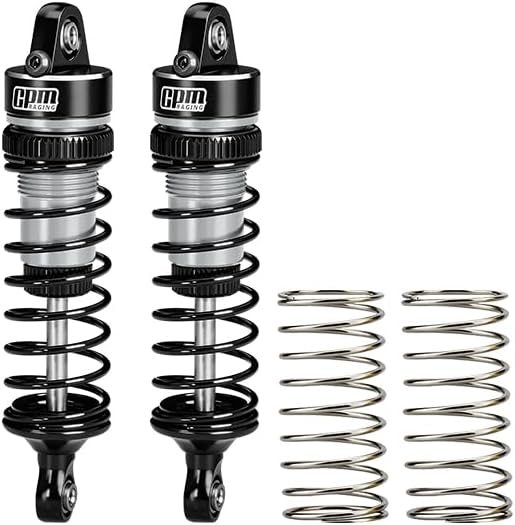 GPM Alloy Front Shock Absorbers 62Mm for 1/16 Mini Kraton 3S Dsc 4X4 RTR Brushless Speed Truck-Ara2508S (Purple)