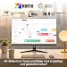 CUNPU 4K Monitor 32 Zoll, 1,07 Mrd. Farben, 100% sRGB, 95% DCI-P3&AdobeRGB, VA, Augenschonend, VESA(75X75mm), HDR, HDMI*2 DP*2, Für professionelles Arbeiten, Design & Content
