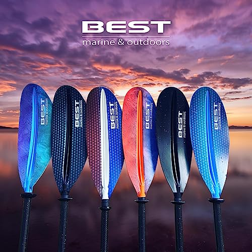 Best Marine Kayak Paddle | Carbon Fiber Shaft & Fiberglass Reinforced Polypropylene Blades | 220Cm, 234Cm, 250Cm | Lightweight Kayak Paddles For Adults | Kayak Oars & Accessories #TOP1