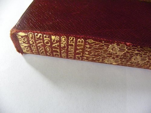 The Essays of Elia (Everyman's Library) B00FI189PY Book Cover