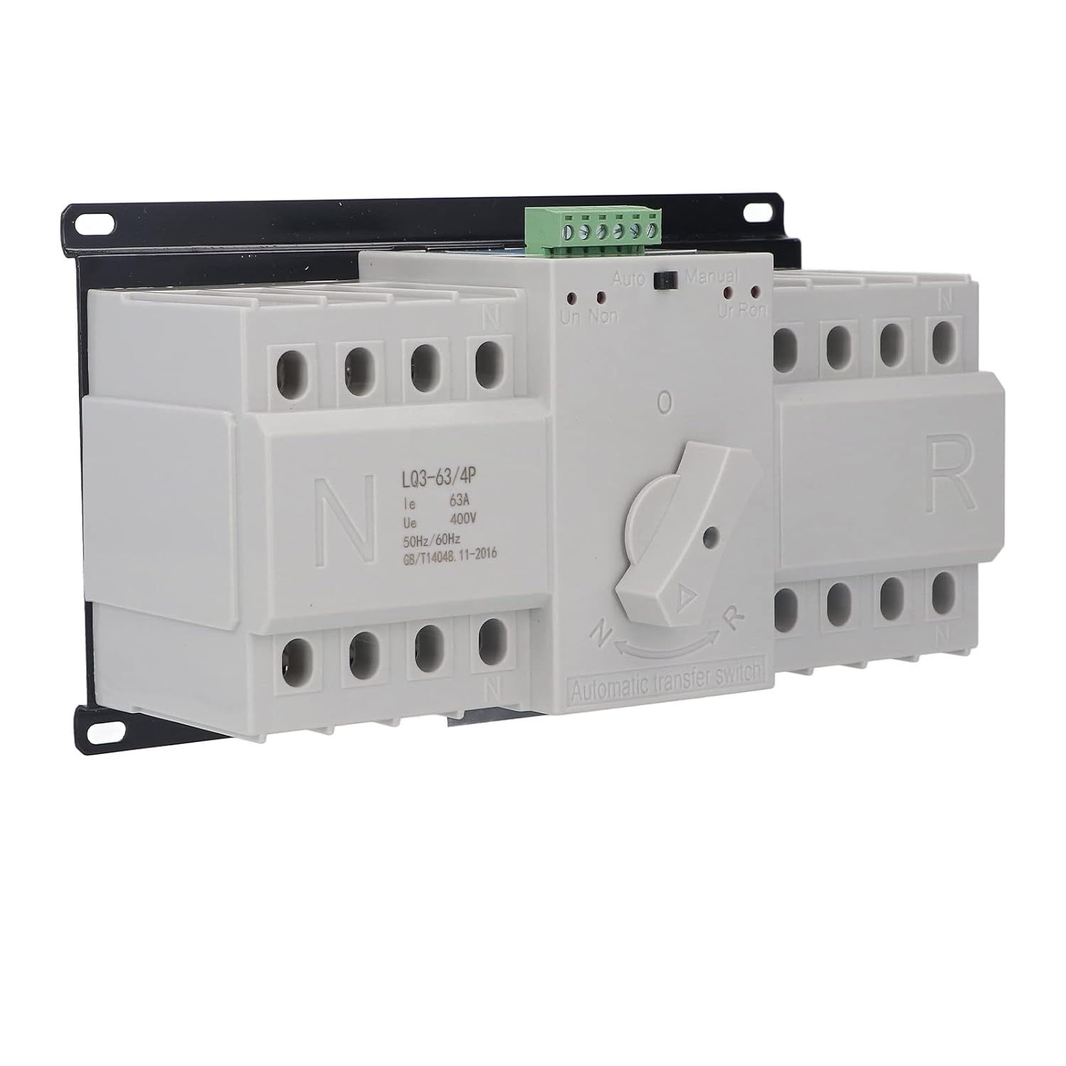 Dual Power Automatic Transfer Switch, 4P Fast Response 35KA Breaking
