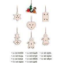 Christian Ulbricht Advent Calendar Placement Set - For Wooden Advent Calendar 1.8H