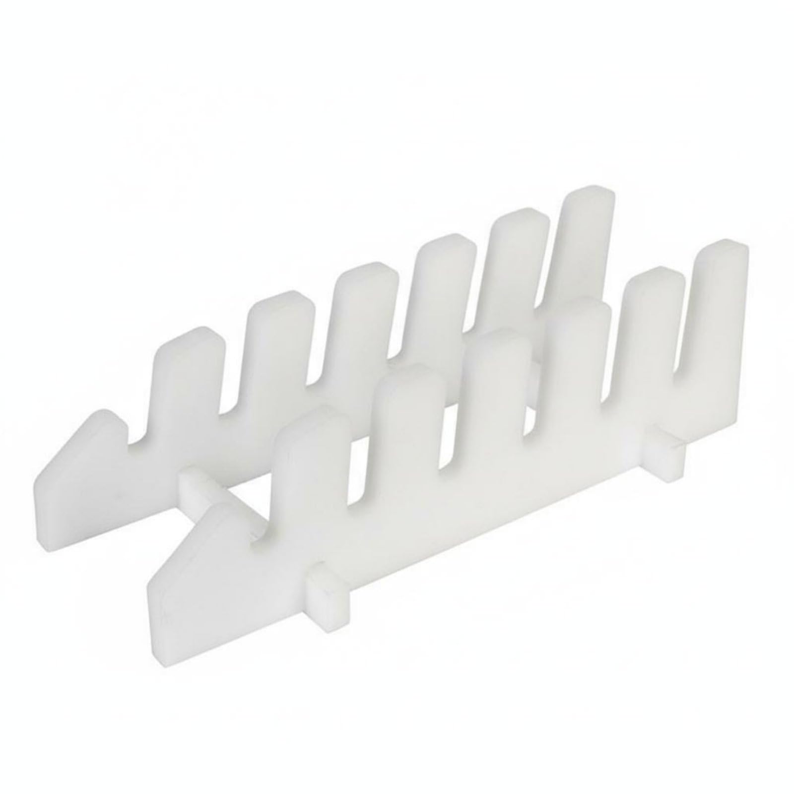 Küchenregal Choppingboardhalter Deckelablage Küchengerätehalter Trennregal mit Separaten Fächern für Geordnete Aufbewahrung für Wohnküche Arbeitsküche Büro, Weiß, 6-Slot