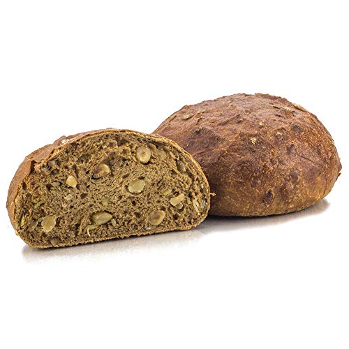 Vestakorn pan artesanal 'Nussbrot' 400g - Pan de trigo mixto con nueces - pan fresco con 24 horas de reposo de la masa