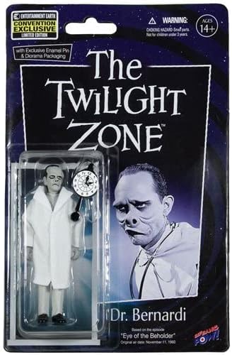 Miniatura 4 de Bif Bang Pow! The Twilight Zone Doctor Bernardi - Figura de 3 3/4 pulgadas Serie 5