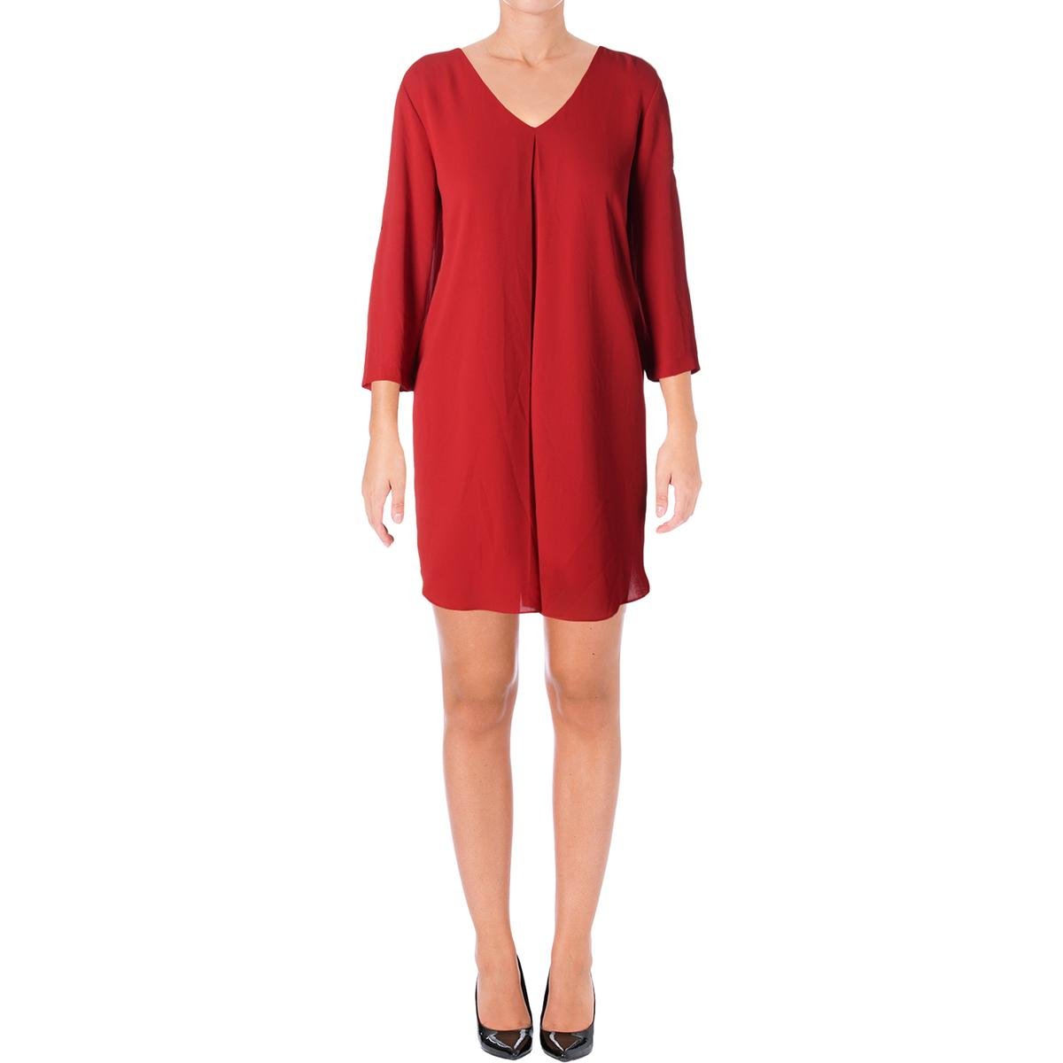 Karen Kane Women's Roll-up Sleeve Dress