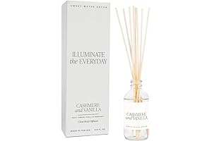 Sweet Water Decor Cashmere and Vanilla Reed Diffuser Set