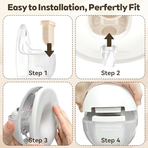 Repuestos para extractor de leche MaiTianna compatible eufy 6 pcs miniatura 6