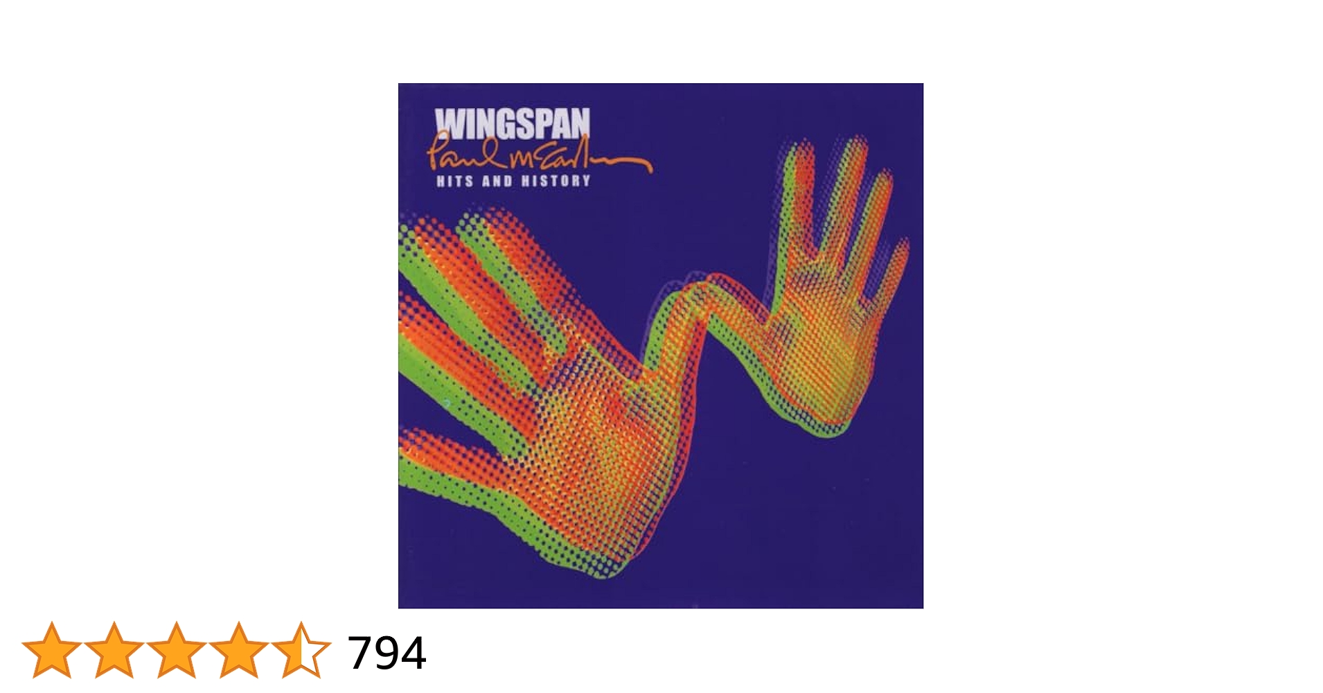 MCCARTNEY, PAUL & WINGS - Wingspan: Hits and History