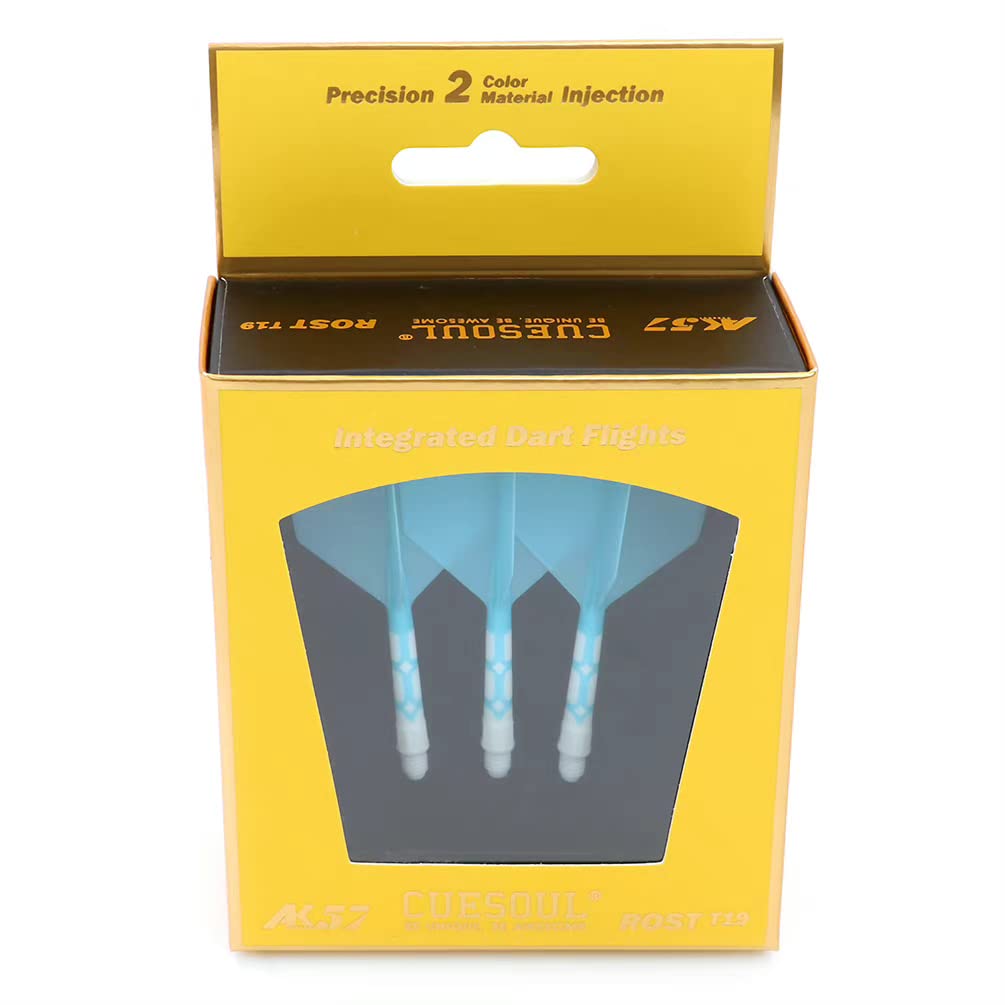 CUESOUL ROST T19 Integrated Dart Shaft and Flights Big Wing Shape,Set of 3 โ image 1