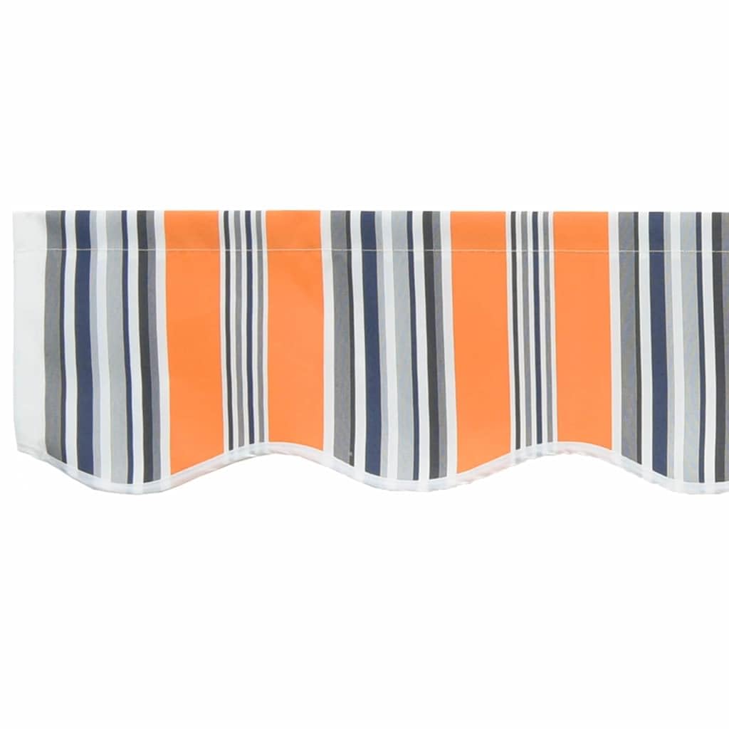 Grembiule di ricambio per tenda da sole, multicolore, in poliestere, larghezza 2,5 m, resistente alle intemperie e impermeabile, per tenda da sole, balcone, giardino, con tessuto resistente ai