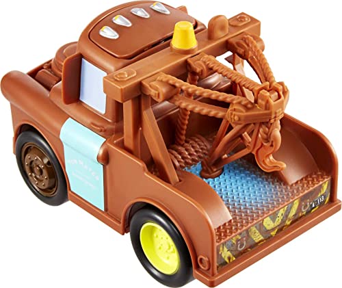 Pixar Disney Cars Track Talkers - Mater Talking Vehicle, Multicolor, 5.5 Inches - Image 4