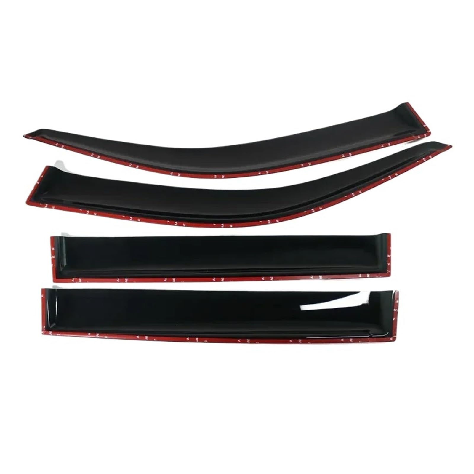 Deflettore for finestrino laterale Compatibile per Toyota Land Cruiser Prado 120 Fj120 2003-2024 Protezione dalle intemperie for porta visiera vento pioggia protezione solare accessori