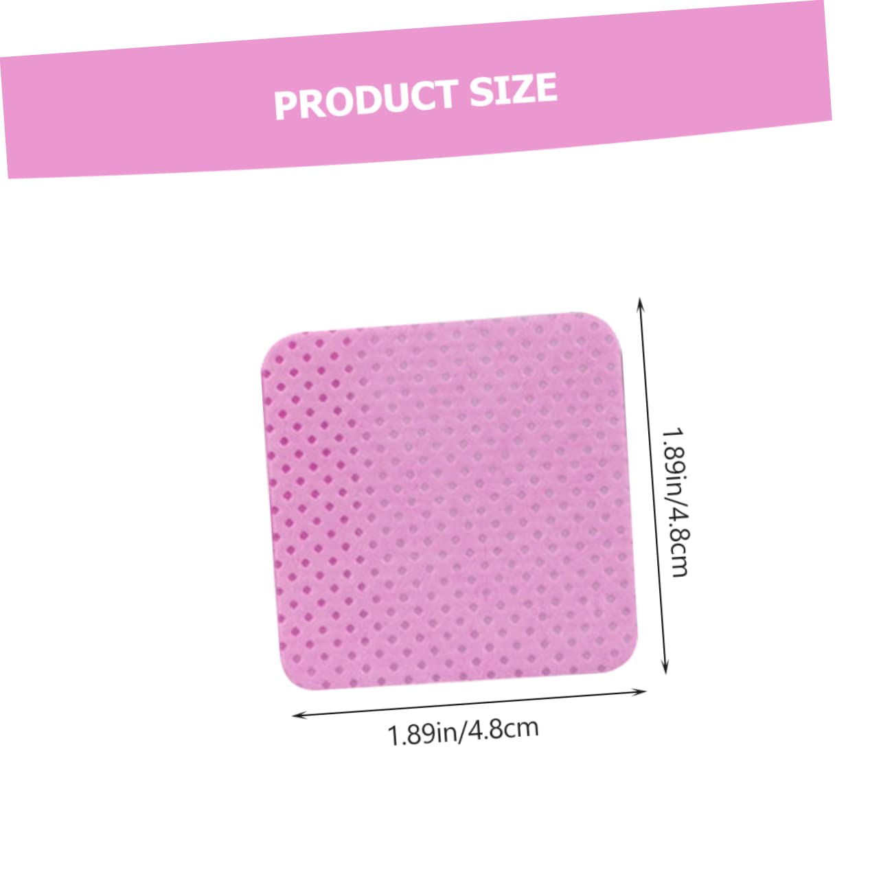 SOESFOUFU Eyelash Glue Cleaner Pads 4 Boxes 800 Count Cotton Cleaning for Lash Extensions Safe Effective