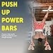 Premium Wooden Push Up Bars,Parallettes Bars for Calisthenics,Push Up Handles,Calisthenics Equipment for outdoor&home,Complete Push-Up Workout Kit,Solid rubber wood