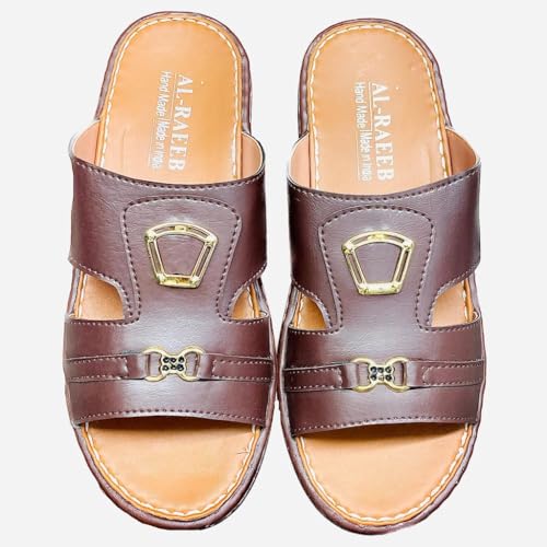 Image of Arabian Comfort: Authentic Handcrafted Sandals for Men
