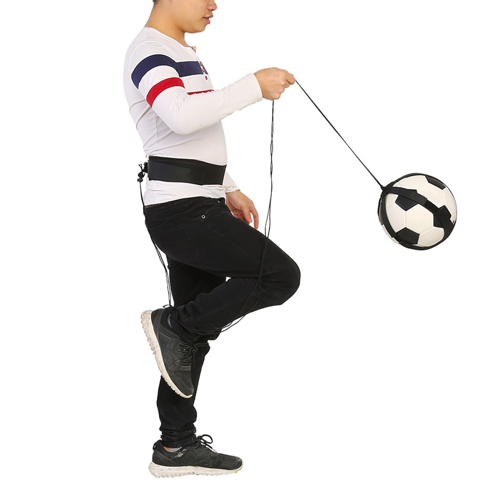 Amazon | サッカートレーナー 調節可能 フットボール キック