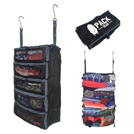 Large Hanging Suitcase Organizer for Travel