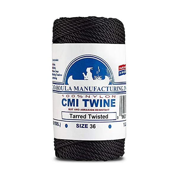 Catahoula Verarbeitung Nr. 36 tarred Twisted Bank Line, 1 Pfund Spule (ca. 470 Füße)