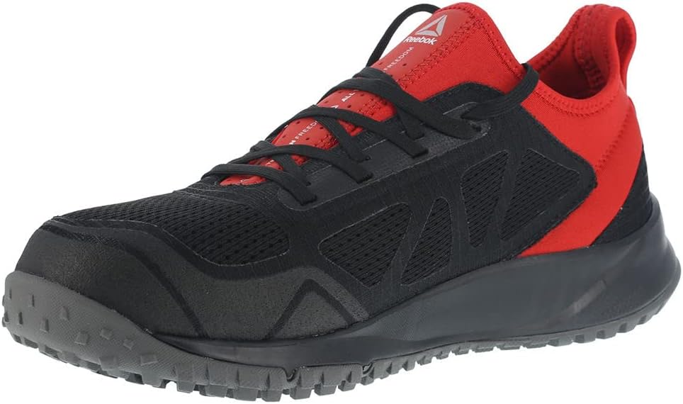 Reebok mens All Terrain Work Safety Toe Trail Running Work Industrial Construction Shoe, Black, 15 Wide US