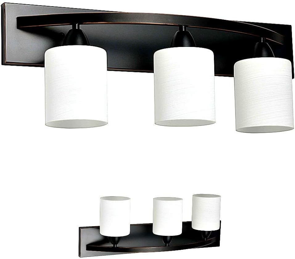 Product Deal Vanity Bath Light Bar Interior Lighting Fixture (Oil Rubbed Bronze, 3 Lights)