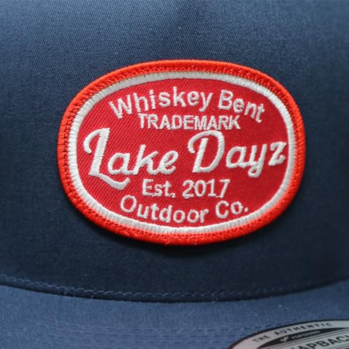 Image of WHISKEY BENT HAT CO. Lake DayZ Adjustable Snapback Hat