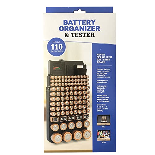 PARKER & BAILEY Battery Organizer and Tester - Battery