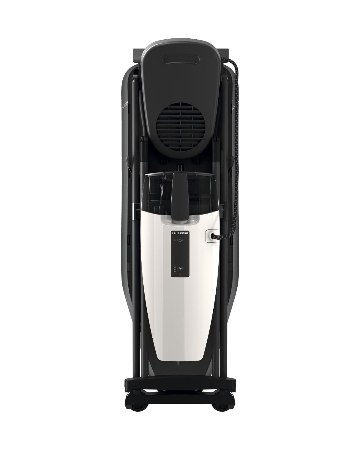 Laurastar Smart D Système de Repassage Avec Fer Professionnel Générateur Vapeur et Table Active Température Unique, Roulettes, Réservoir Amovible