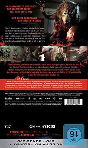 Dog Soldiers – 4K Mediabook (UHD +Blu-ray Disc)